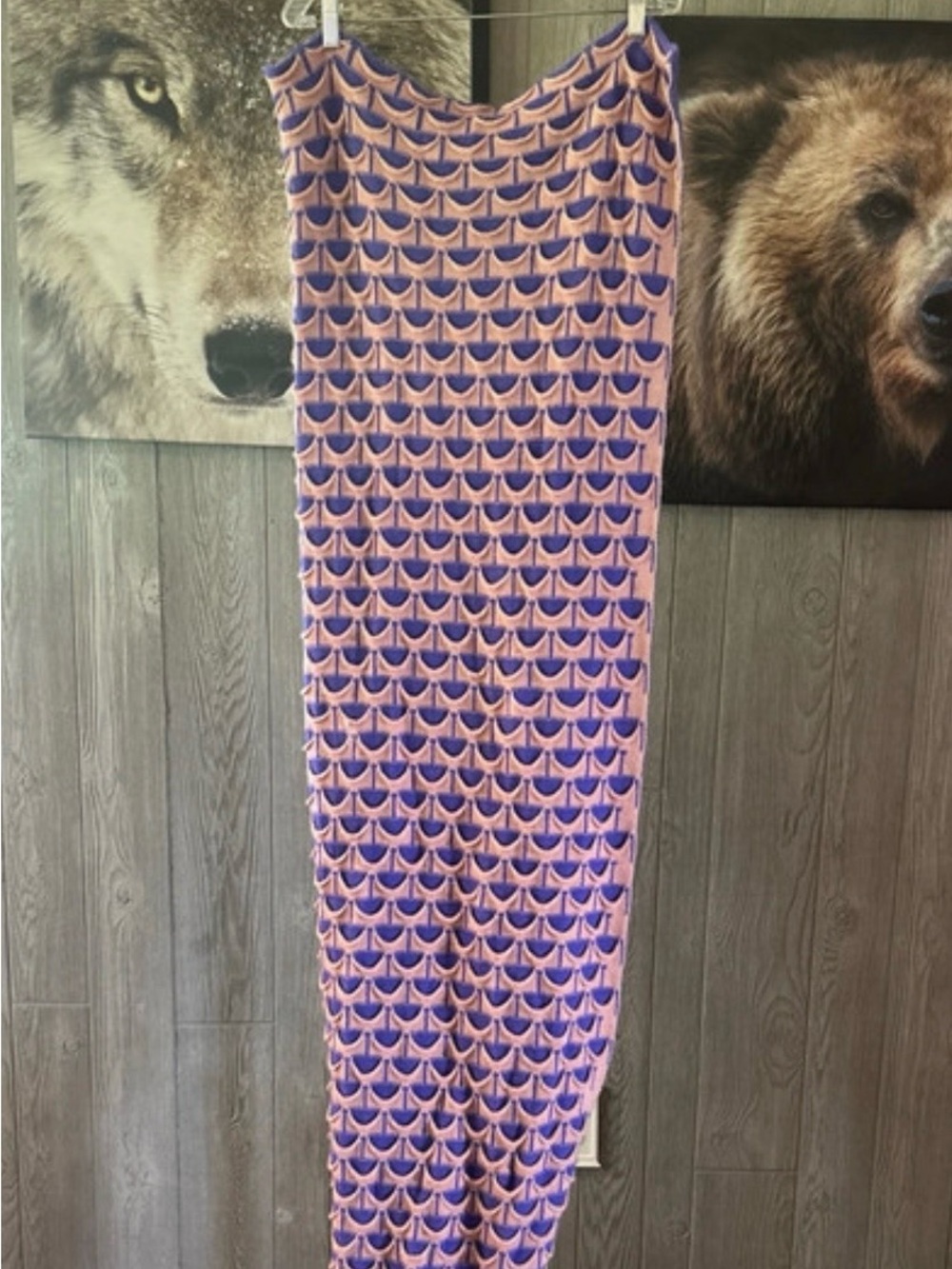 New Moda-Up Mermaid Tail Blanket